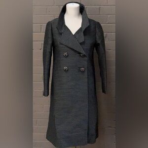 Vintage Pin Stripe Car Coat